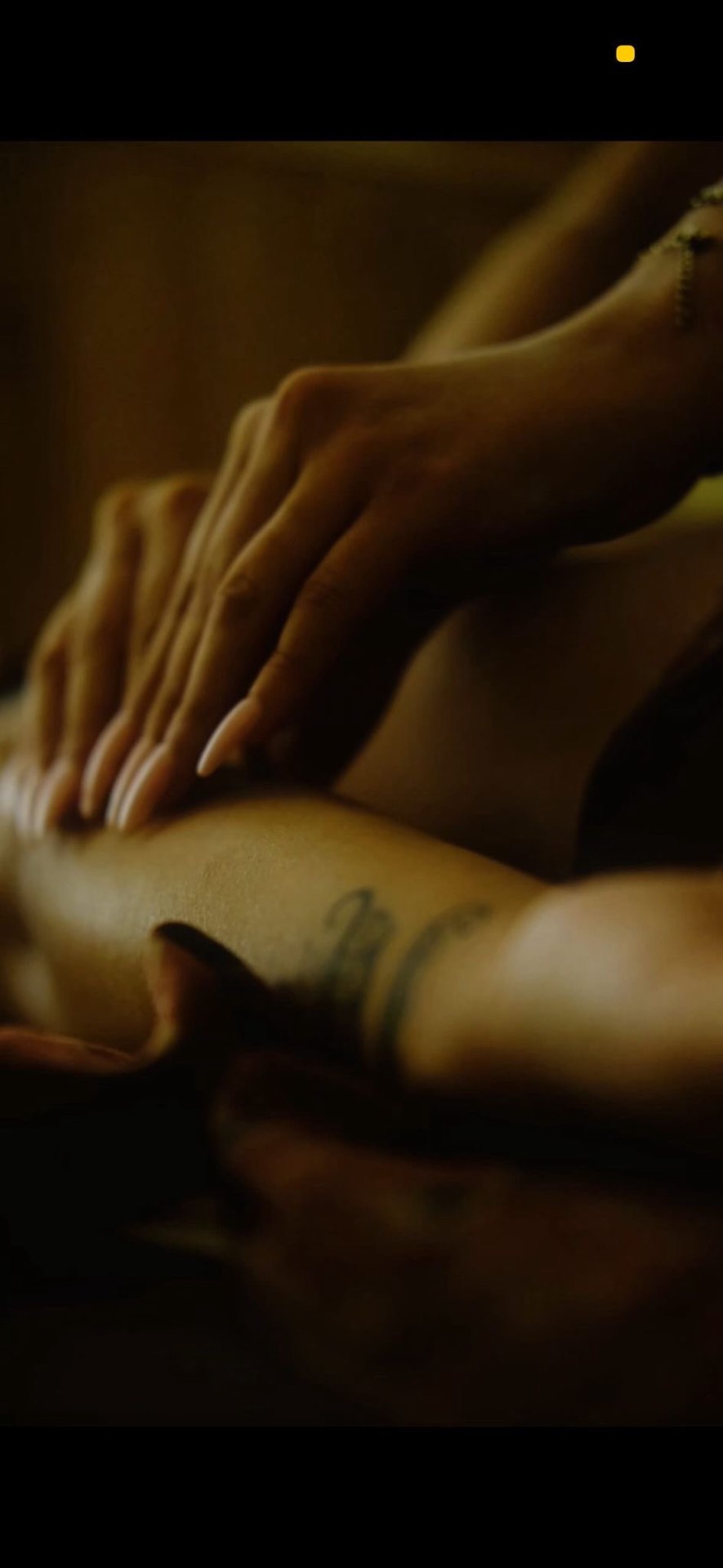 A soft in-villa massage ritual in warm Bali light